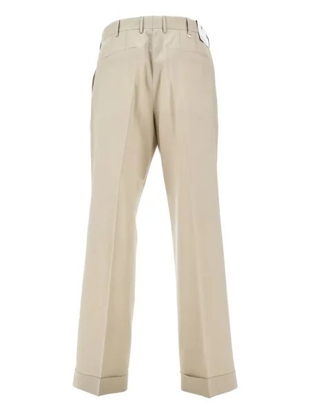 Pantaloni chino Pt Torino plisate