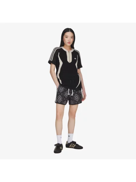 Adidas Originals CLOT x adidas by Edison Chen πλεκτό t-shirt με Ανδρικά λευκό