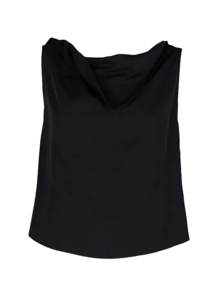 Top Co drapat negru