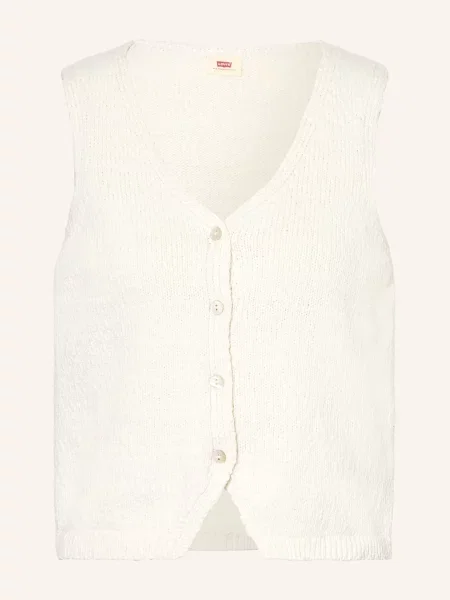 Levi's® Kamizelka Z Dzianiny weiss biała