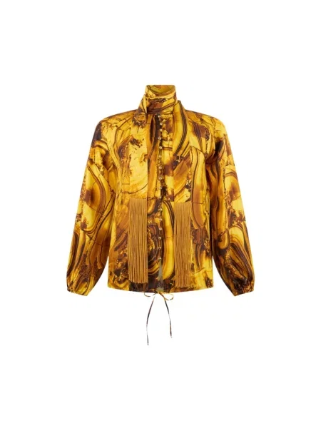 Bluzka Roberto Cavalli żółta