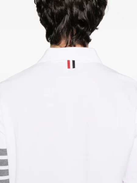 Polo Thom Browne cu dungi alb