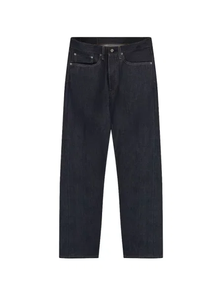 Blugi Denim Tears cu autograf albastru