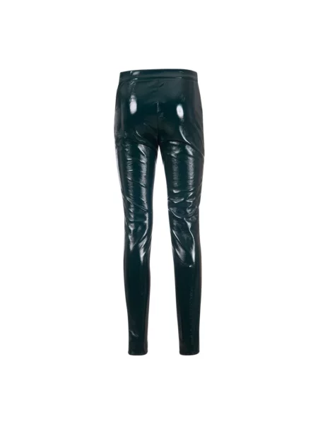 Legginsy Armani Exchange zielone