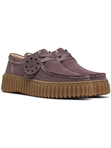 Pantofi Clarks violet