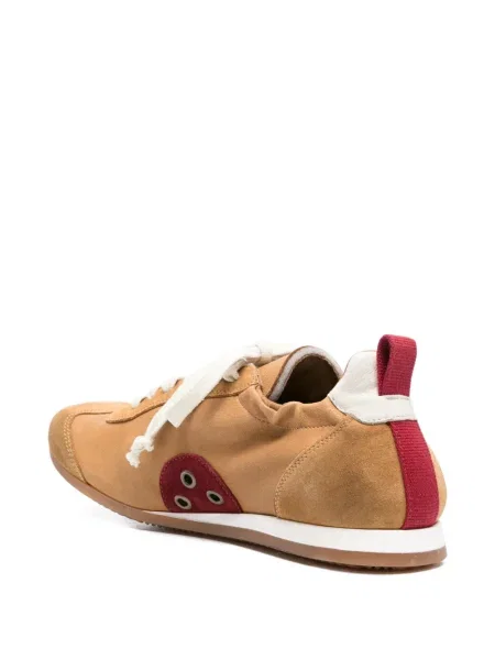 Sneakers Uma Wang με κορδόνια με δαντέλα καφέ
