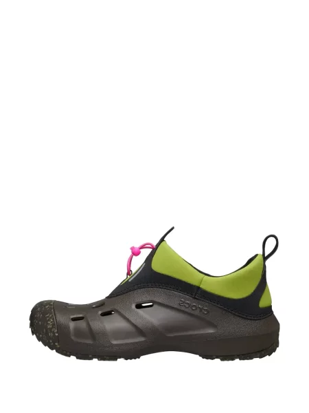 Sneakerși Crocs maro