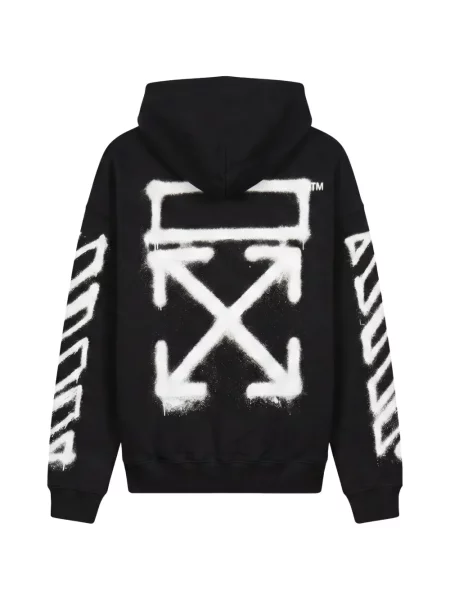 Hanorac cu glugă Off-white alb