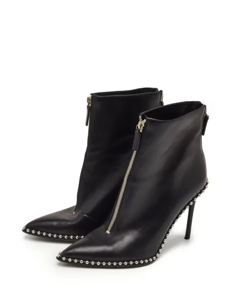 Cizme scurte Alexander Wang cu tepi negru