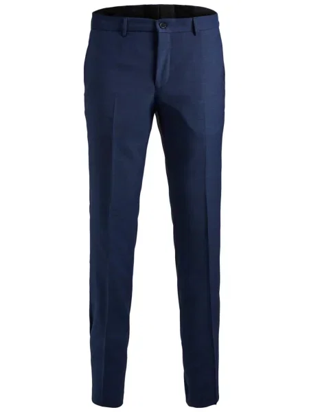 JACK & JONES Pantaloni eleganți Solaris închis albastru