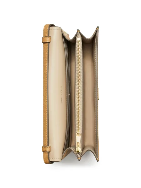 Geanta crossbody Tory Burch maro