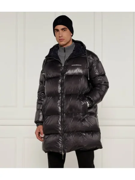 Kabát Emporio Armani kék