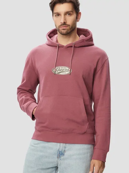 Худи Guess Jeans розовое