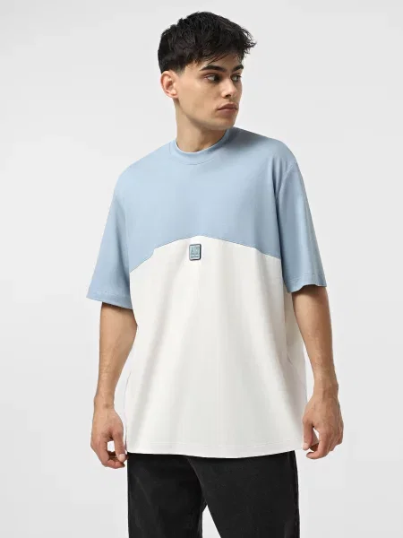 Футболка Armani Exchange голубая