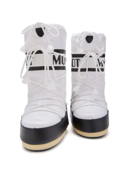 Botki dziecięce Moon Boot białe