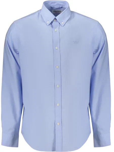 Cămașă de blugi Guess Jeans albastru