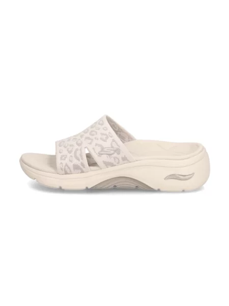 Pantofle Skechers béžové