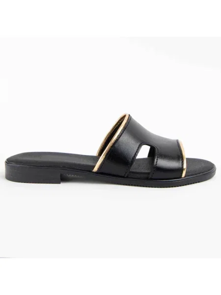 Pantofi Purapiel negru
