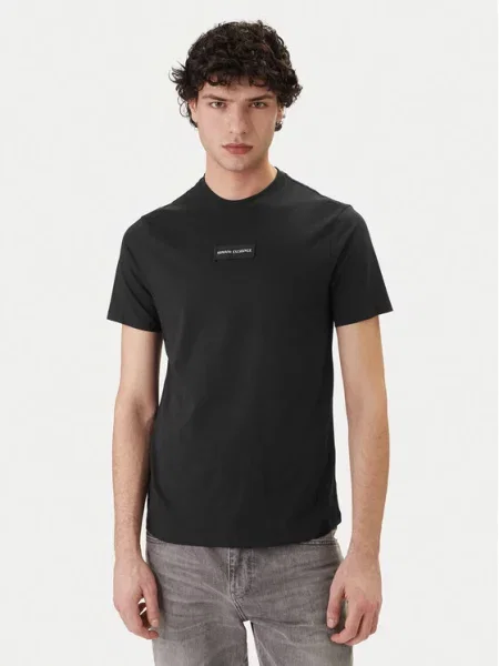 Armani Exchange T-shirt Tamnoplava Slim Fit