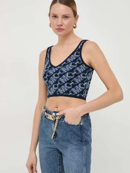 Tricou Michael Michael Kors albastru