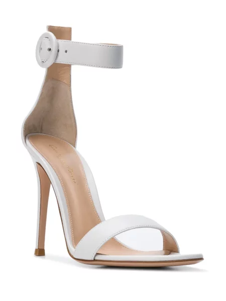 Sandale Gianvito Rossi alb
