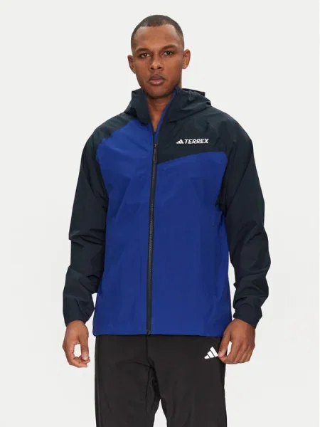 Adidas Outdoor kabát Terrex Multi 2L RAIN.RDY kék