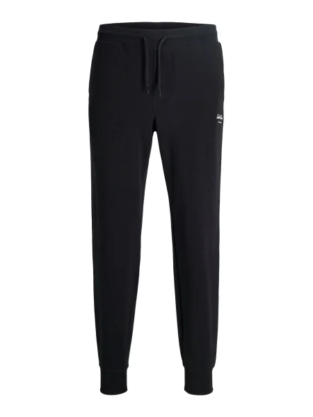 JACK & JONES Pantaloni JPSTGORDON negru alb
