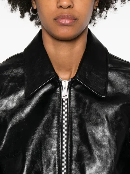 Geanta de piele Our Legacy negru
