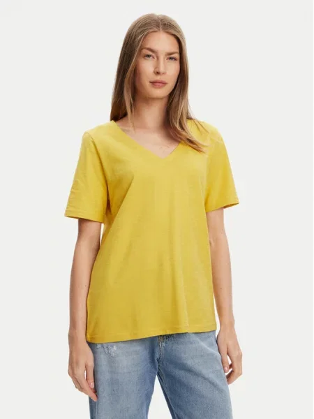 T-Shirt United Colors Of Benetton κίτρινο