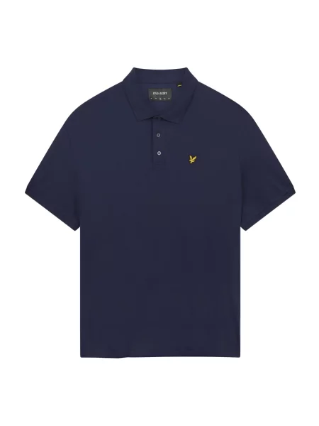 Koszulka polo Lyle & Scott niebieska