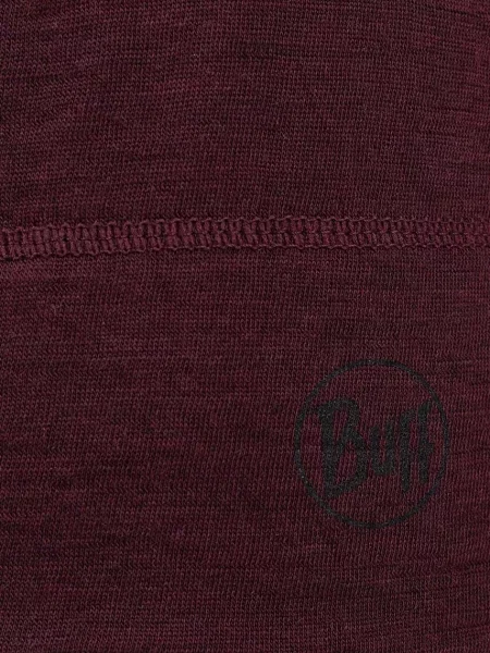 Czapka Buff Lightweight Merino Wool Solid granate oscuro czerwona
