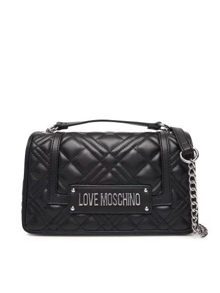Ročna torba LOVE MOSCHINO črna