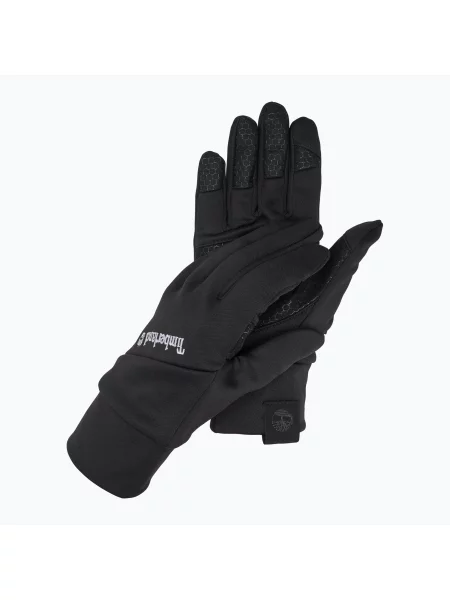 Rękawiczki Timberland Stretch Colorblock Softshell Fleece black czarne