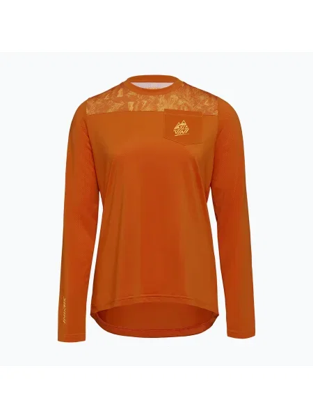 Tricou mânecă lungă Silvini portocaliu