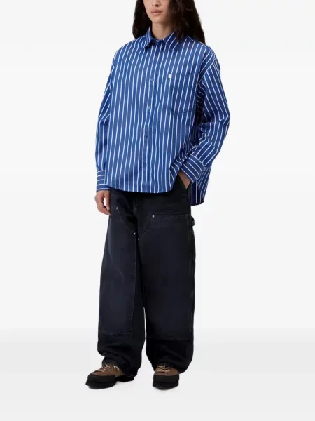 Cămașă Carhartt Wip albastru