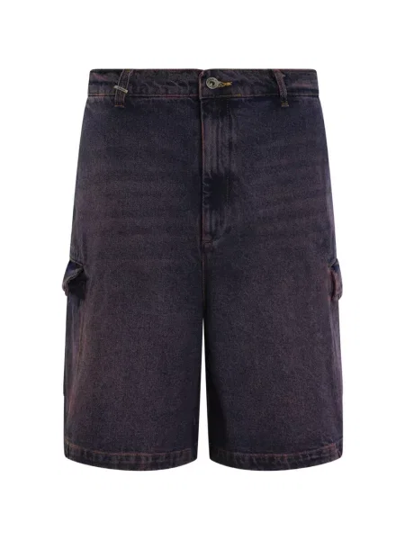 Pantaloni scurți din denim Flâneur violet