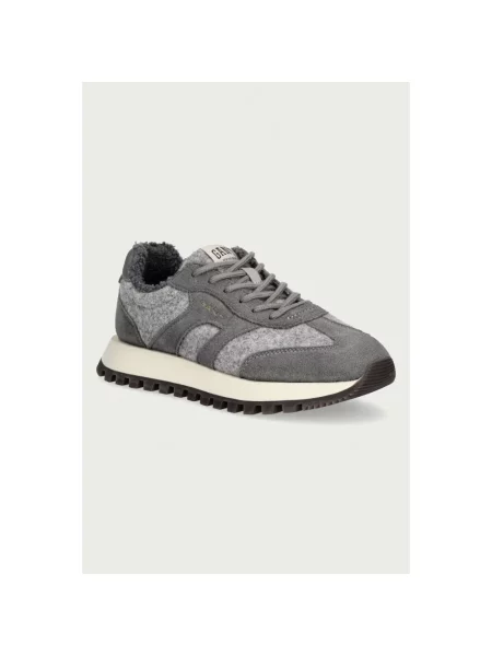 Sneakersy Gant skórzane szare