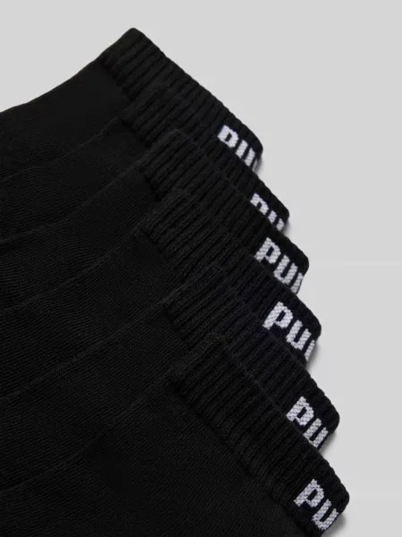 Skarpety z mieszanka bawełny w zestaw 6 par Puma białe