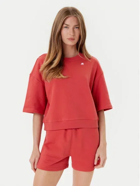 Свитшот K-way красный