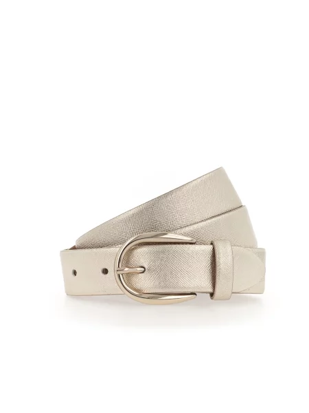 VANZETTI Remen zlatno žuta / zlatna