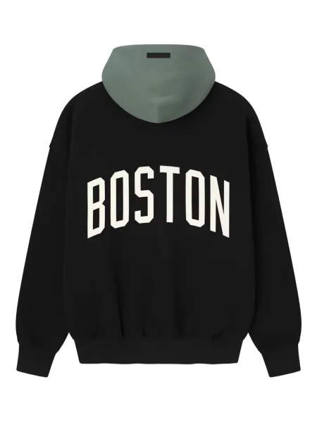 Суичър с качулка Fear Of God Essentials черно