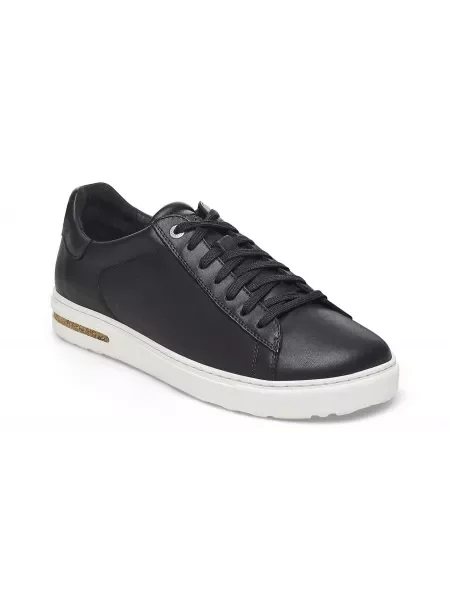 Sneakersy Birkenstock skórzane czarne