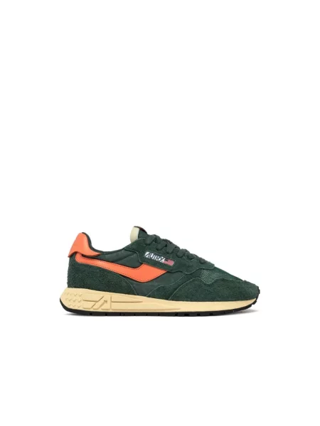 Lniane sneakersy Autry zielone