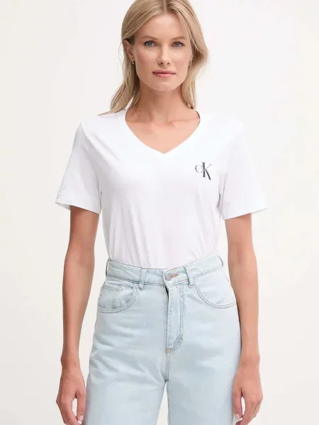 Calvin Klein Jeans kratka majica paket 2 kosov oranžna