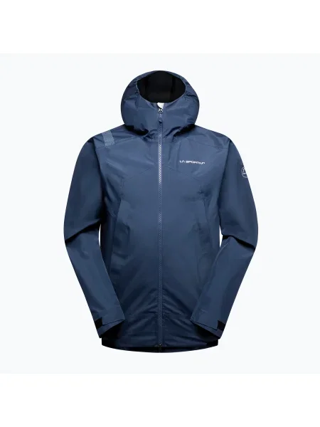 Мъжко яке La Sportiva Discover Shell night sky/chalk softshell синьо