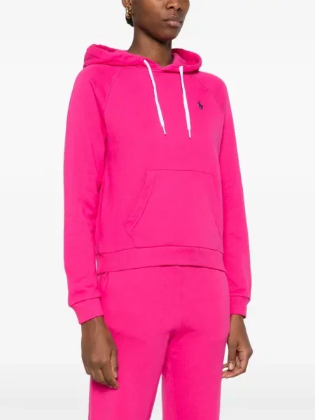 Tenisice Polo Ralph Lauren s vezom od flisa crna