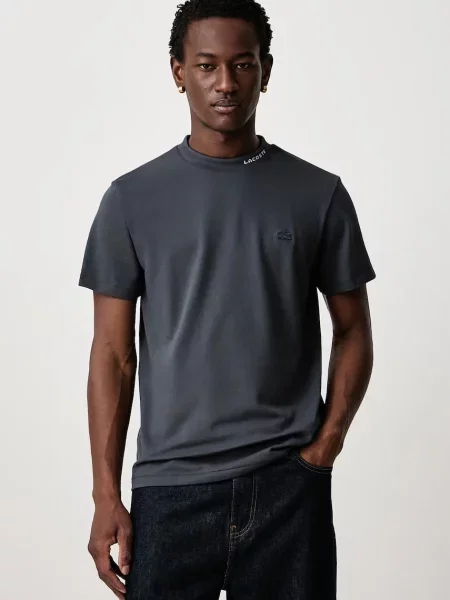 Lacoste tricou pentru bărbați cu gri