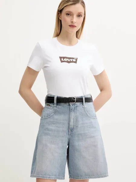 Тениска Levi's LSE THE PERFECT TEE дамска тъмносиньо бяло