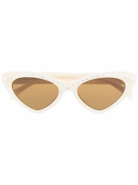 Слънчеви очила котешко око Moschino Eyewear с кристали