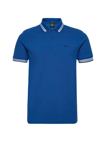 Tricou polo Boss albastru